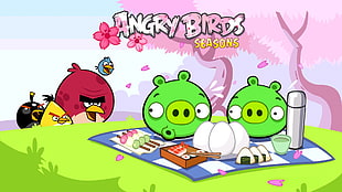 Angry Birds Seasons HD wallpaper