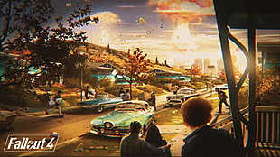 Fallout 4 digital wallpaper