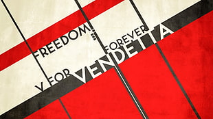 Freedom Forever V for Vendetta digital wallpaper