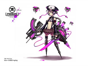 Poison game character wallpaper HD wallpaper