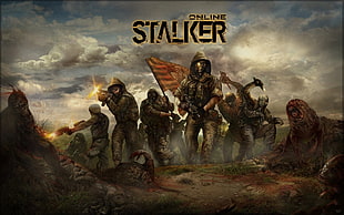 Online Stalker game poster, S.T.A.L.K.E.R., video games HD wallpaper