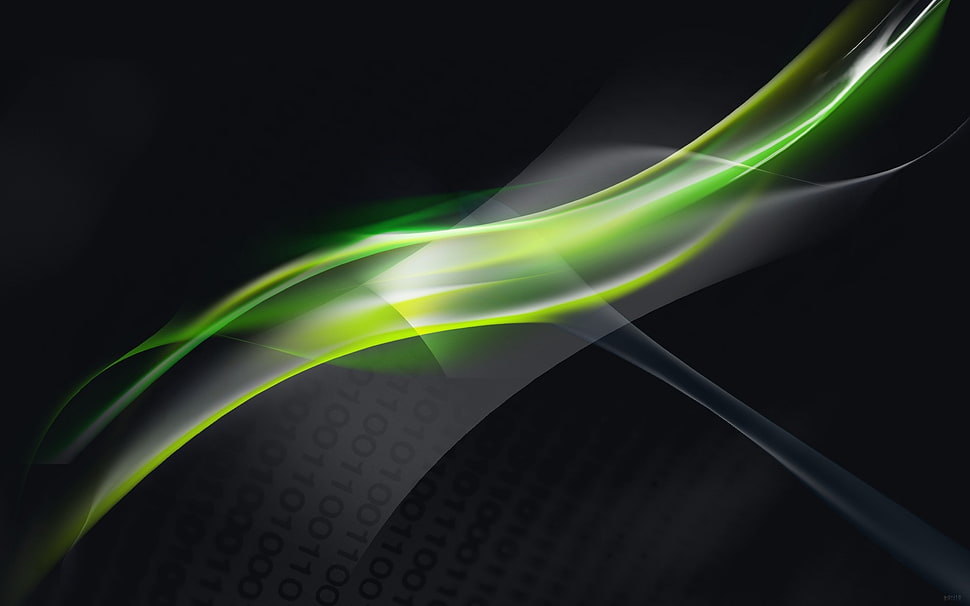 green and black wall-paper HD wallpaper