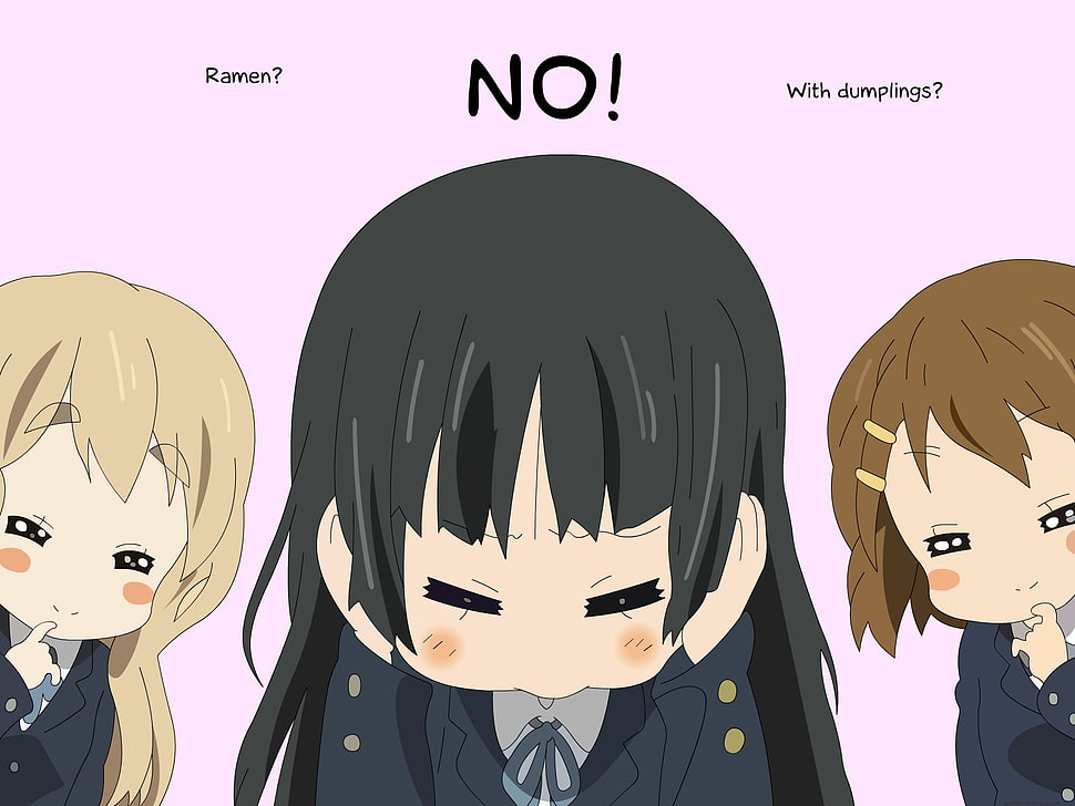 K-On! characters wallpaper, anime, winter, K-ON!, Kotobuki Tsumugi