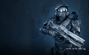 Halo game poster, Halo, Halo 4, Master Chief, video games HD wallpaper