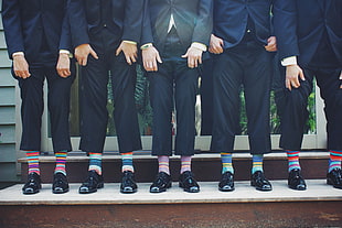 group of people wearing dress shoes HD wallpaper