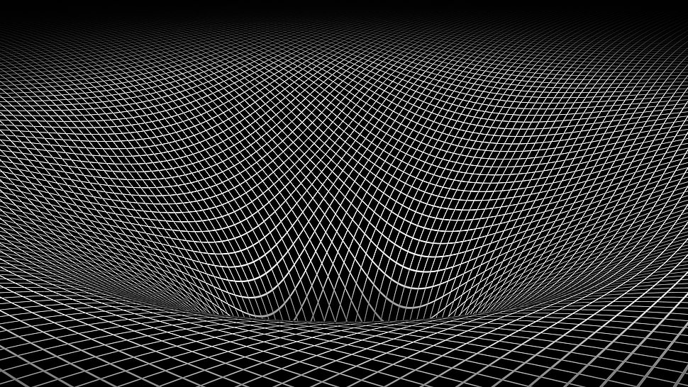 black and white graph wallpaper HD wallpaper