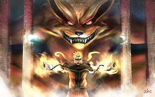 Naruto digital wallpaper