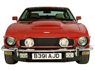 red Aston Martin DB-Series HD wallpaper