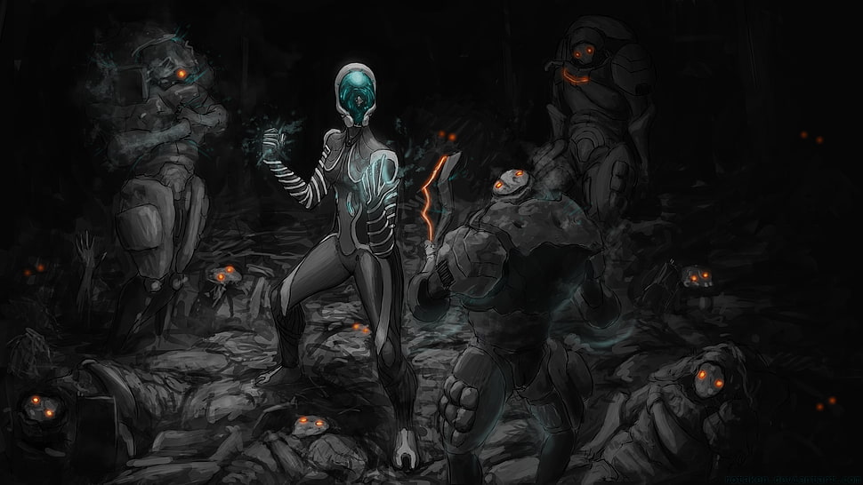 Max Steel wallpaper, Warframe, Mag (Warframe), Grineer (Warframe) HD wallpaper