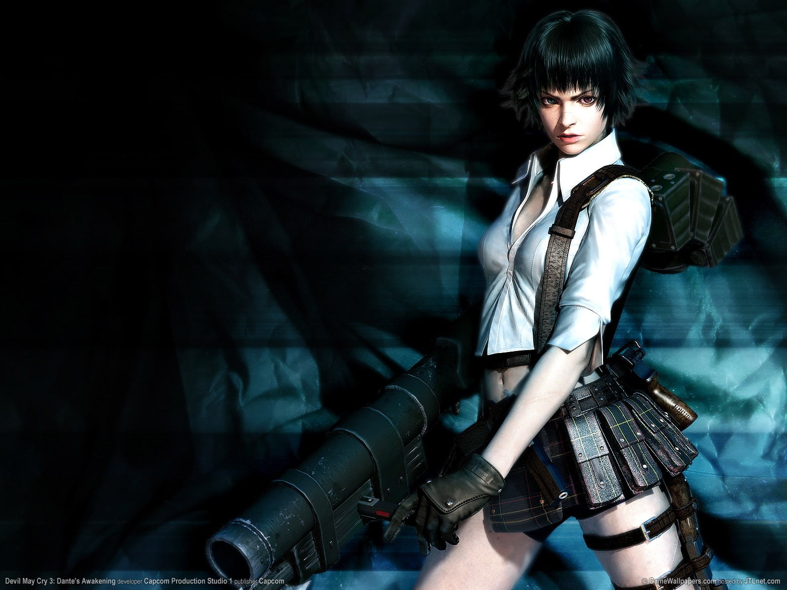 Online Game Character Poster Devil May Cry Lady Devil May Cry