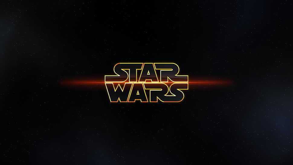 Star Wars logo, Star Wars, logo, movies, science fiction HD wallpaper
