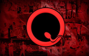 red and black logo illustration