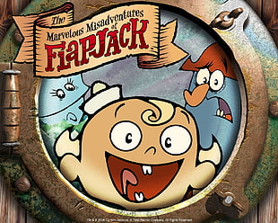The Marvelous Misadventures of Flapjack book, The Marvelous Misadventures of Flapjack, cartoon, TV, Cartoon Network