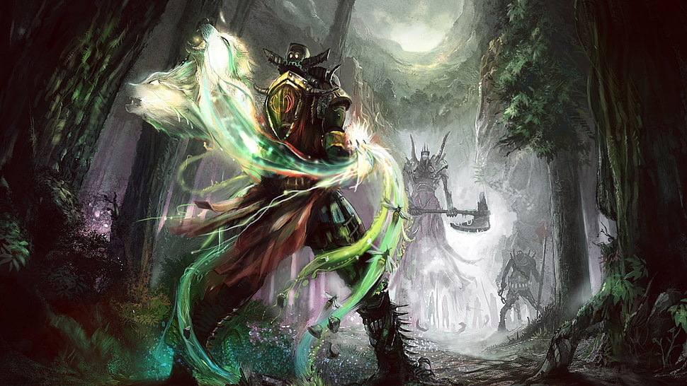 video game digital wallpaper, artwork HD wallpaper