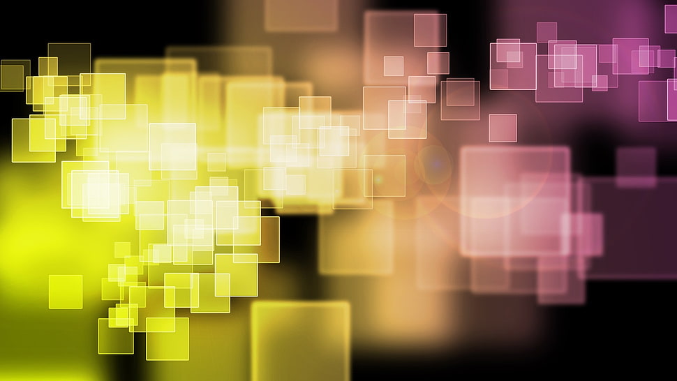 lighted box digital wallpaper HD wallpaper