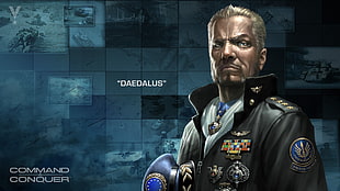 Command Conquer Daedalus character, video games, Command & Conquer