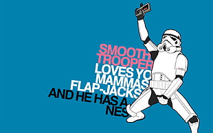 Storm Trooper wallpaper, quote, stormtrooper