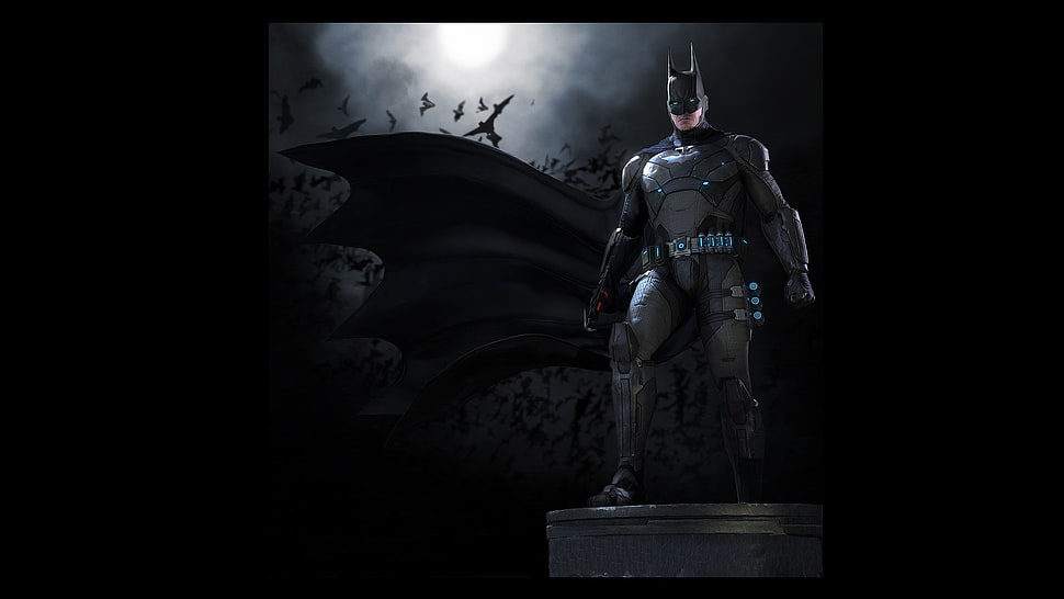 Bathman statue, Batman HD wallpaper