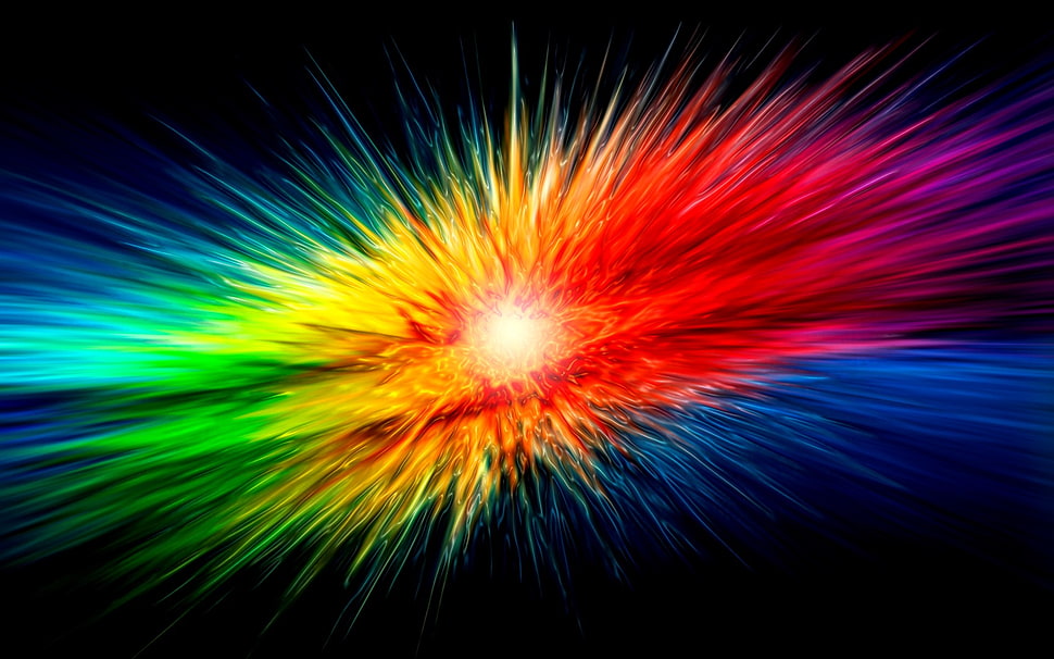 color splash HD wallpaper