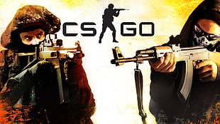 CS Go game poster, Counter-Strike, Counter-Strike: Global Offensive, video games HD wallpaper