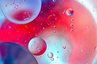 Bubbles,  Drops,  Surface,  Matt