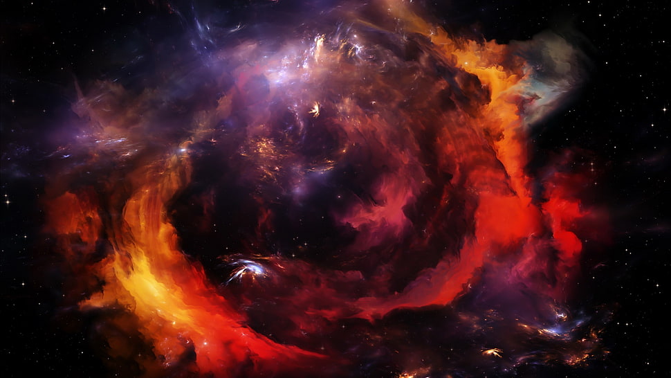 space, space art HD wallpaper