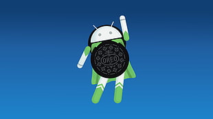 Android Oreo display wallpaper