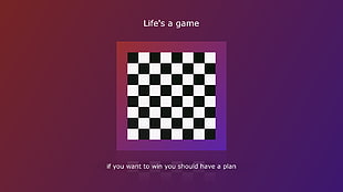 life's a game text, reflection, chess, text, vector graphics HD wallpaper