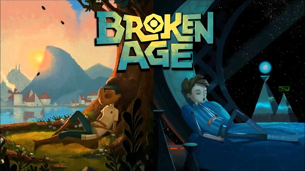 Broken Age graphic wallpaper HD wallpaper