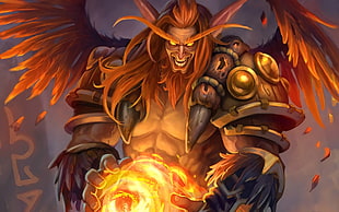 demon character wallpaper, whispers of the old gods, Hearthstone