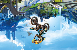 motocross 3D wallpaper
