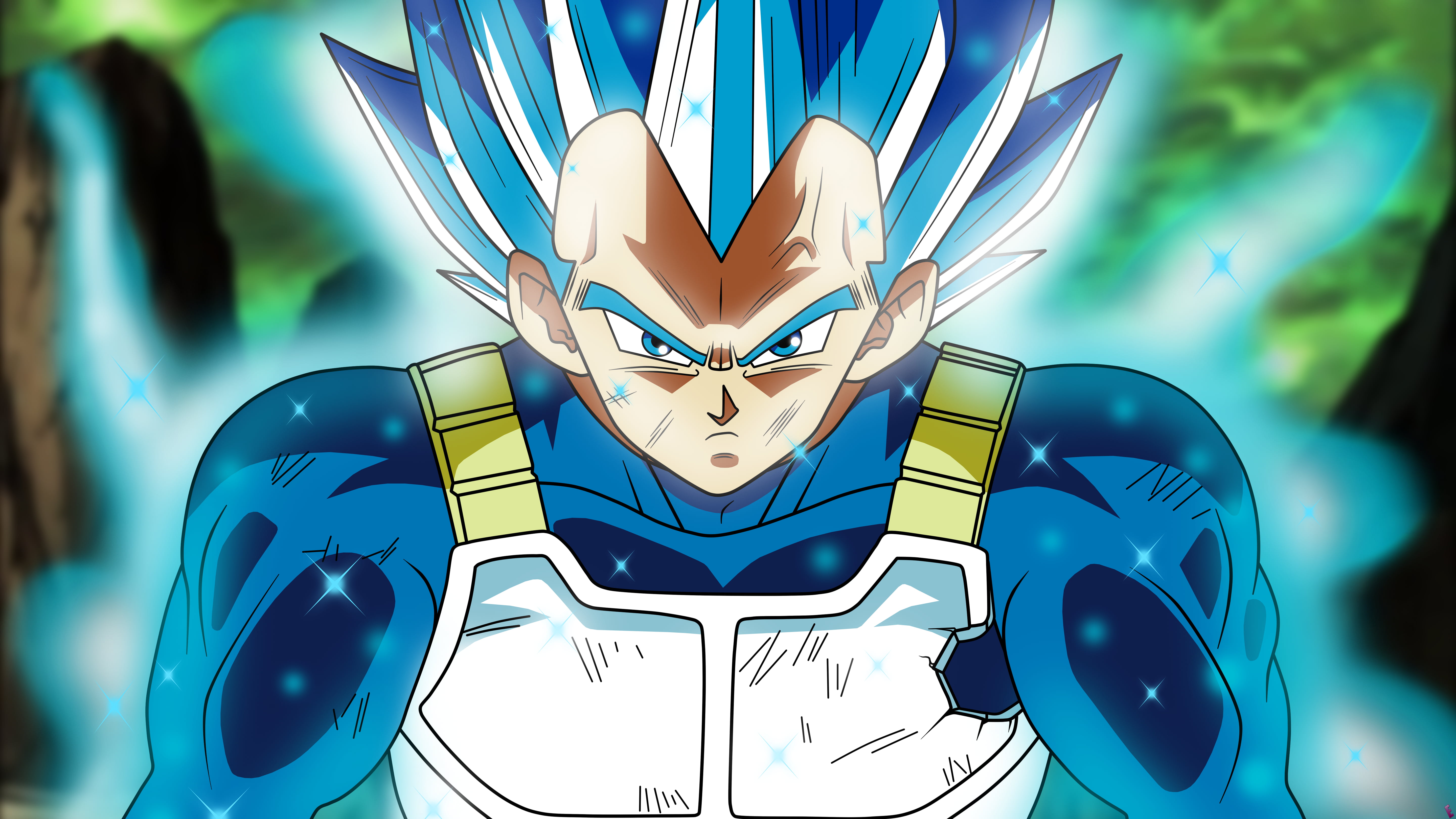 Dragon Ball Super: Trunks' Blue Hair vs. Vegeta's Blue Hair - wide 1