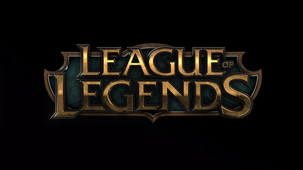 League of Legends logo HD wallpaper