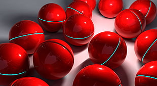 red balls collection