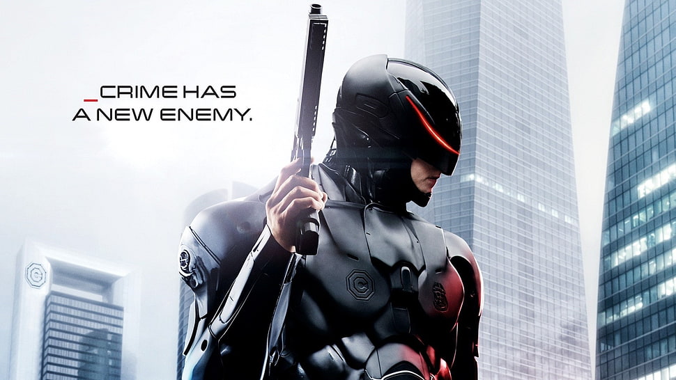 robot illustration, RoboCop HD wallpaper