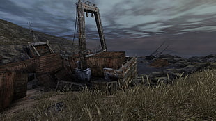 brown steel frame, Dear Esther, Source Engine, entertainment, video games
