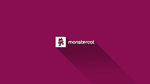 Monstercat logo, Monstercat, simple background HD wallpaper