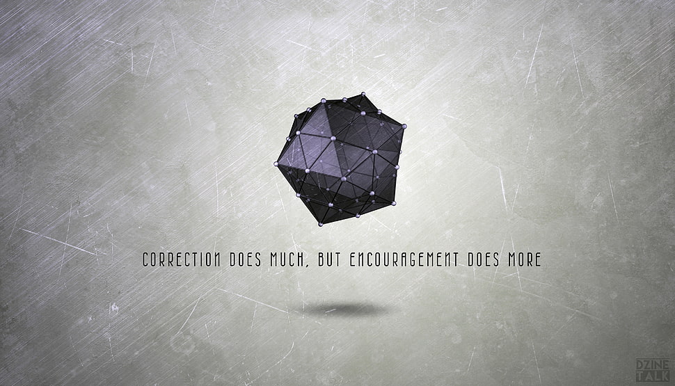 purple gemstone illustratio, quote, low poly, minimalism, texture HD wallpaper