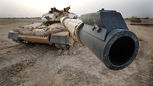 brown and black battle tank, military, tank, United States Army, M1 Abrams