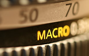 black and silver macro lens, Studio Ubuntu, Stock Wallpaper, macro, lens