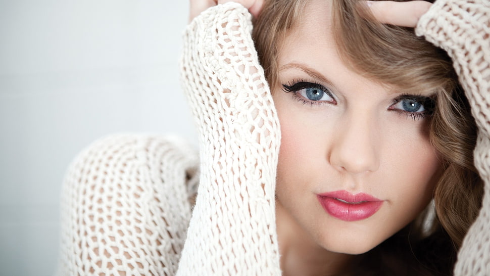 shallow focus photography of Taylor Swift HD wallpaper