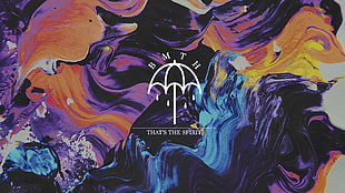 multicolored abstract painting, Bring Me the Horizon, That's The Spirit HD wallpaper