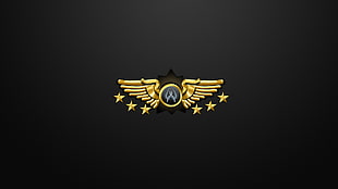 gold emblem