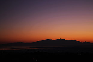 Mountains,  Horizon,  Sunset,  Sky HD wallpaper