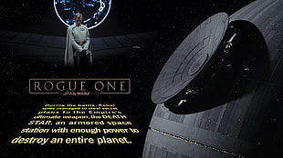Star Wars Rogue One illustration, Rogue One: A Star Wars Story, Star Wars HD wallpaper