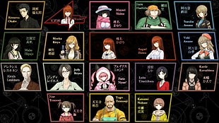 anime game application, Steins;Gate 0, Makise Kurisu, Katsumi Nakase, Okabe Rintarou HD wallpaper