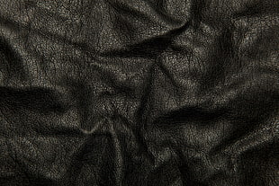black textile