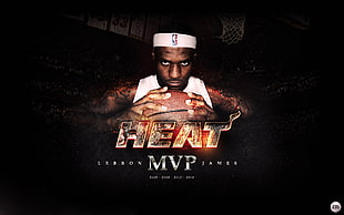 Miami Heat MVP LeBron James HD wallpaper