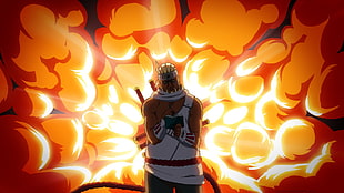 Killer Bee of Naruto, Naruto Shippuuden, manga, anime, Killer Bee HD wallpaper