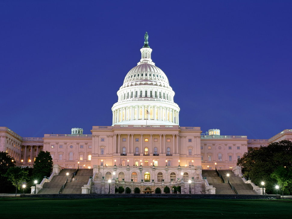 United States Capitol Washington D.C. HD wallpaper